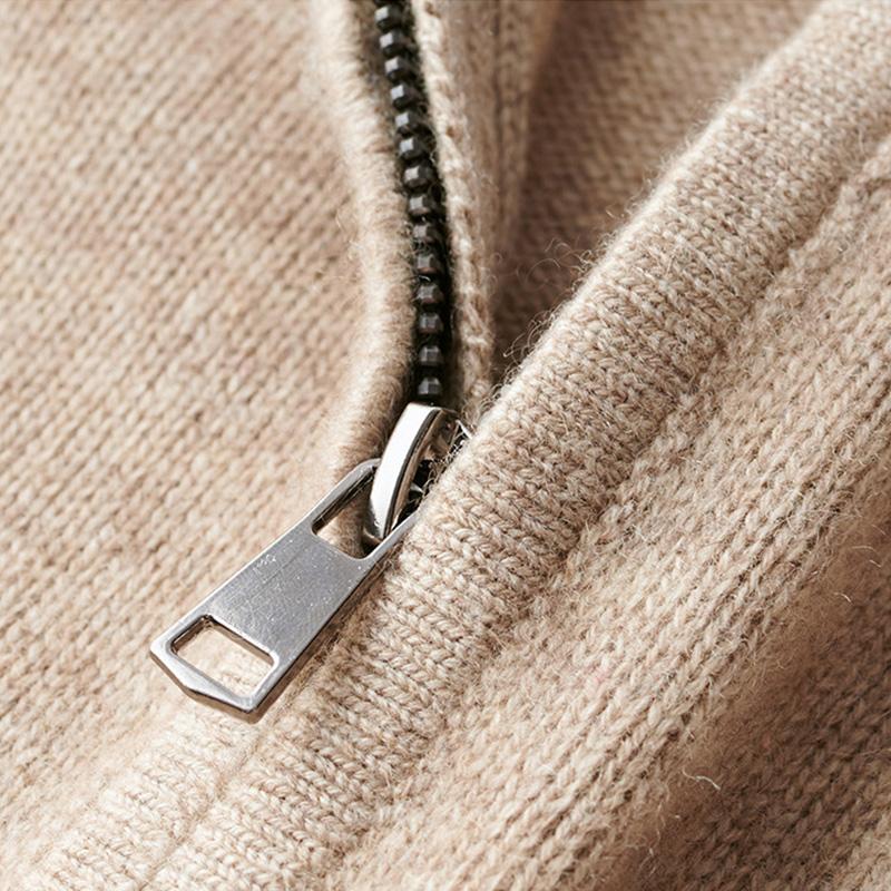 Mason | Premium Zip-Neck Sweater