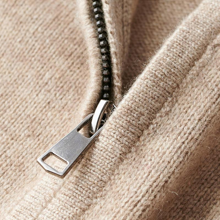 Mason | Premium Zip-Neck Sweater